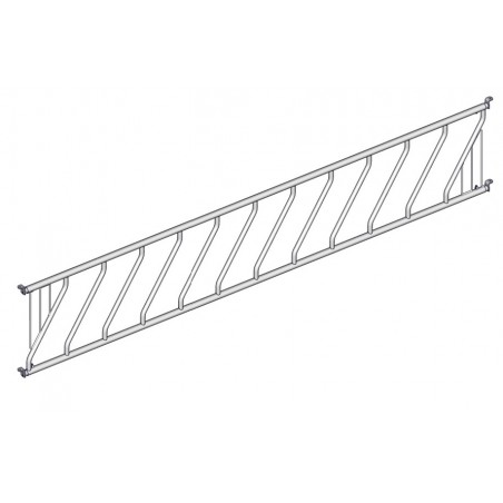 VOEDERHEK JOURDAIN OBLIQUE JONGVEE 5.00 M / 12 PL
